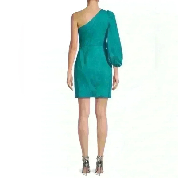 Ted Baker Lauica one shoulder  mini dress , sz 0 - Picture 4 of 9